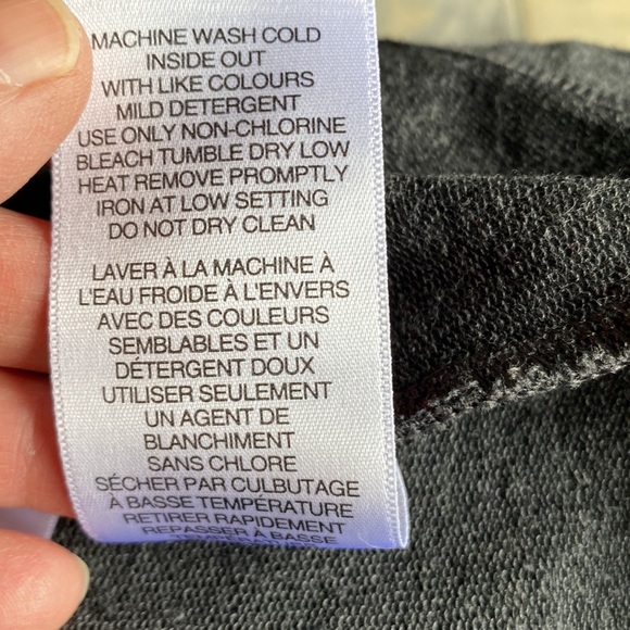 Danskin Wrap/Cardi Dark Grey Size Large - Picture 10 of 11